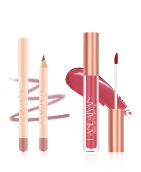 Matte Liquid Lipstick and Lip Liner Kit #7