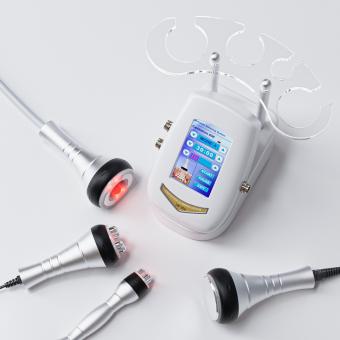 Lipocavitation Machine 4 en 1, Appareil de Radiofréquence Machine de Cavitation, 40K Ultrasonique Appareil de Cavitation, pour Visage, Bras, Taille, Ventre et Jambes