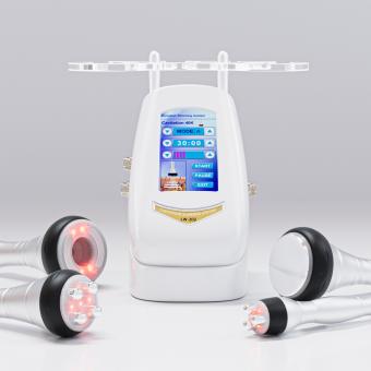 Lipocavitation Machine 4 en 1, Appareil de Radiofréquence Machine de Cavitation, 40K Ultrasonique Appareil de Cavitation, pour Visage, Bras, Taille, Ventre et Jambes