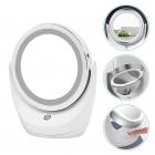 LED Makeup Mirror Double Sided 1X/5X Battery Rechargeable