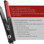 Hair Straightener Titanium Flat Iron 1", 120℃-230℃ MCH Fast Heating, Plug Charge