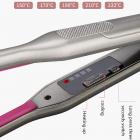 Mini Straightener for Short Hair, 7mm/0.3inch Ultra-Thin Ceramic Plate, 150℃- 232℃ Fast Heating, Plug Charge