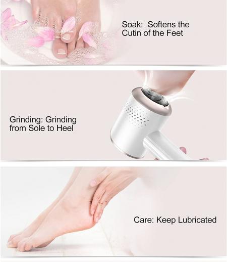 Budget-Wise FREYARA Electric Foot Callus Remover for Dead Hard Cracked Dry,  feet callus remover 