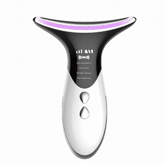 EMS Neck Massager Electric Heated, for Vibration Wrinkles Lifting Tightening, 3 Color Mode, USB Rechargeable EMS Neck Massager Electric Heated, for Vibration Wrinkles Lifting Tightening, 3 Color Mode, USB Rechargeable