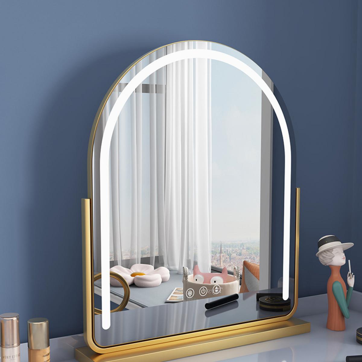 Miroir LED avec cadre avec différentes finitions Corcega