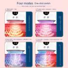 Elektrisches Gua Sha Gesichts Massagegerät, EMS Mikrostrom, 4 Licht Modus für Facelifting, Straffendes Schaben, USB Wiederaufladbar