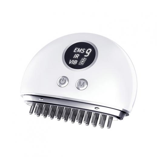Electric Body Massage Tool Comb Head, EMS Microcurrent, 4 Light Mode for  Muscle Relief Blood Circulation, USB Rechargeable
