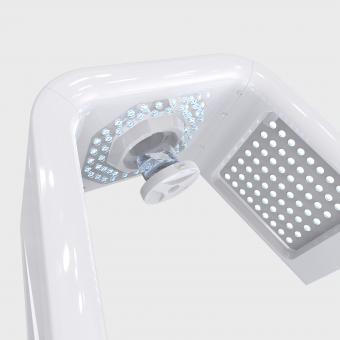 Masque LED Visage, 7 Couleurs Portative LED Masque, 178 Perles Lumineuses, Vaporisateur Nano, Instrument de Beauté Photodynamique PDT Masque LED Visage, 7 Couleurs Portative LED Masque, 178 Perles Lumineuses, Vaporisateur Nano, Instrument de Beauté Photodynamique PDT