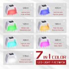 6 Kleuren LED Licht Therapie Gezichtsverzorgings Machine met Kleurencyclus, 178 lichtparels met nano-stoomspray, Fotodynamisch PDT Licht Schoonheids Instrument