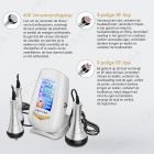 3in 1 40K RF-Cavitatieapparaat met 3 Massagekoppen – Afslank- en Lichaamscontouringapparaat voor Buikvet, Taille, Armen, Benen en Billen, met Netvoeding