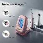3in 1 40K RF-Cavitatieapparaat met 3 Massagekoppen – Afslank- en Lichaamscontouringapparaat voor Buikvet, Taille, Armen, Benen en Billen, met Netvoeding