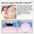 40K 3in1 RF Machine de Cavitation, Appareil Amincissant Sculptant Corps, Appareil à Cavitation avec 3 Têtes de Massage pour Graisse du Ventre, Taille, Bras, Jambe, Fesses