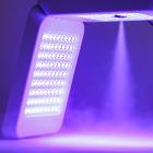 7 Color LED Light Therapy Facial Care Machine, 222 Light Beads with Nano Steam Spray, Photodynamic PDT Light Beauty Instrument, Foldable