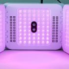 7 Color LED Light Therapy Facial Care Machine, 222 Light Beads with Nano Steam Spray, Photodynamic PDT Light Beauty Instrument, Foldable