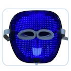 3 Color LED Light Therapy Mask, 1200 Light Beads, Photon Therapy Light Beauty Instrument, USB Chargeable