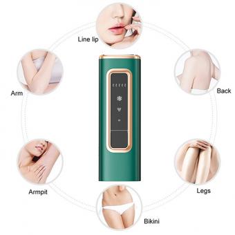 IPL Laser Hair Removal Device for Women Facial Body Home Use, Ice Cooling Painless, 5 Levels Mode, 500000 Flashes, FDA Certified, Plug Charge IPL Laser Hair Removal Device for Women Facial Body Home Use, Ice Cooling Painless, 5 Levels Mode, 500000 Flashes, FDA Certified, Plug Charge