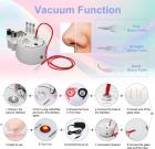 3in1 Professional Diamond Micro Dermabrasion Device for Face Peeling Skin Lifting Tighten Wrinkle, Plug Charge