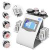 6in1 Cavitation RF Body Slimming Machine, 40K Body Massager for Salon Spa or Home Use, Multifunctional Heads and Pads, Plug Charge