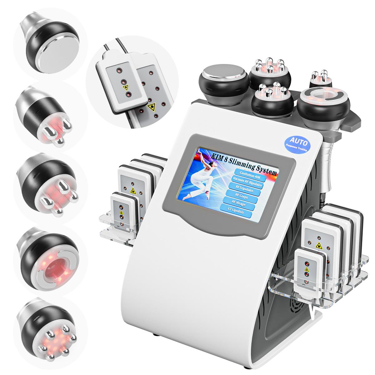 6in1 Ultrasonic Radio Frequency Slimming Machine with