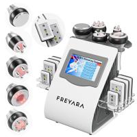 6in1 40K RF Machine de Lipolaser Cavitation Corps Amincissant, Appareil de Cavitation Masseur Corporel pour Salon SPA ou Usage Domestique