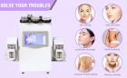 6in1 Cavitation RF Body Slimming Machine, 40K Body Massager for Salon Spa or Home Use, Multifunctional Heads and Pads, Plug Charge