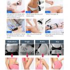 6in1 Cavitation RF Body Slimming Machine, 40K Body Massager for Salon Spa or Home Use, Multifunctional Heads and Pads, Plug Charge