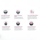 6in1 Cavitation RF Body Slimming Machine, 40K Body Massager for Salon Spa or Home Use, Multifunctional Heads and Pads, Plug Charge