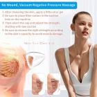 Vacuum Therapy Cupping Machine with 24 Acrylic Cups, Body Scraping Shape Massage for Butt, Breast Body, Plug Charge