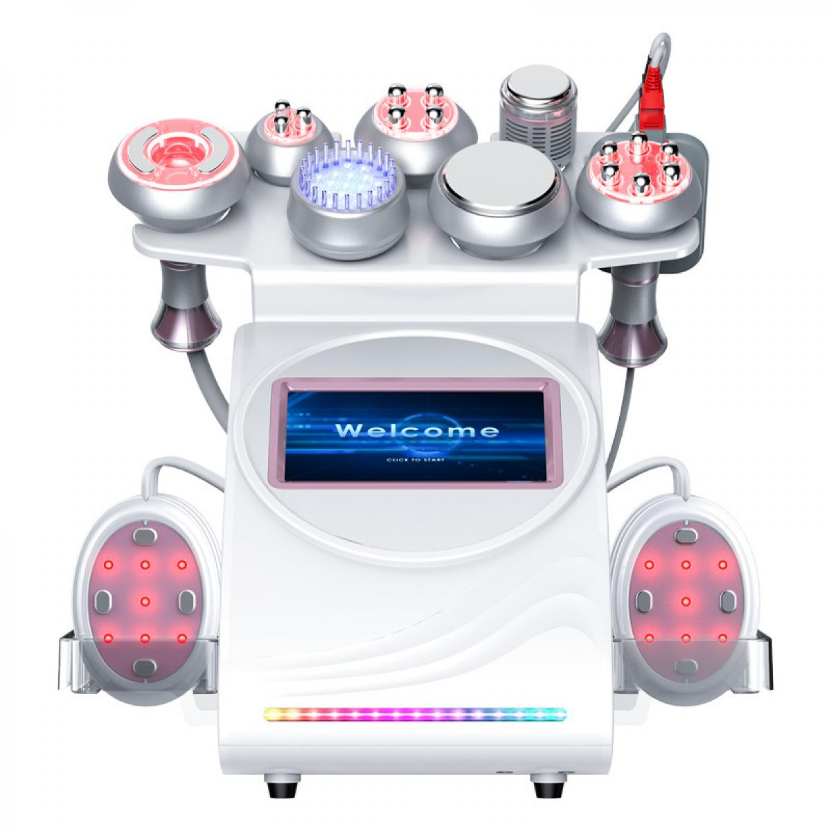 80K Cavitation Radio Frequency Ultrasonic Slimming Machine Multifunction  High Frequency Fat Burning Cellulite Device Gold : : Beauty