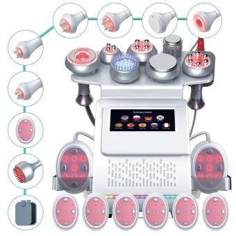 80K RF Professional Cavitation Machine, 9in1 Body Slimming Device, with EMS Microcurrent Pad, for SPA Salon 80K RF Professional Cavitation Machine, 9in1 Body Slimming Device, with EMS Microcurrent Pad, for SPA Salon