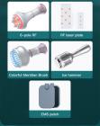 80K RF Professional Cavitation Machine, 9in1 Body Slimming Device, with EMS Microcurrent Pad, for SPA Salon