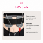 80K RF Professional Cavitation Machine, 9in1 Body Slimming Device, with EMS Microcurrent Pad, for SPA Salon