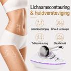 Mini 40K Ultrasoon Cavitatieapparaat en Huidverstevigende Massager – voor Vetverbranding, Lichaamscontouring, Celluliteverwijdering, Versteviging en Vormgeving