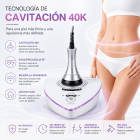 Mini Dispositivo de Cavitación Ultrasónica 40K y Radiofrecuencia RF para Reafirmar y Mejorar la Apariencia de la Piel