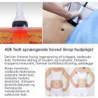 Mini 40K ultralyd kavitationsmaskine til fedtreduktion og kropsformning – reducerer cellulite og opstrammer huden