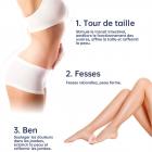 Mini 40K Appareil de Sculpture de Graisse Corporelle à Cavitation Ultrasonique, Masseur Raffermissant pour la Peau de la Machine d'élimination de la Cellulite pour Raffermir et Façonner