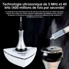 Mini 40K Appareil de Sculpture de Graisse Corporelle à Cavitation Ultrasonique, Masseur Raffermissant pour la Peau de la Machine d'élimination de la Cellulite pour Raffermir et Façonner