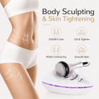Mini 40K Ultrasonic Cavitation Body Fat Burning Sculpting Device, Cellulite Removal Machine Skin Firming Massager for Firming and Shaping