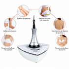 Dispositivo de cavitación ultrasónica mini 40K para quemar grasa corporal, eliminar la celulitis y reafirmar la piel. Dispositivo de masaje reafirmante y modelador.