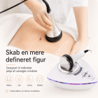 Mini 40K ultralyd kavitationsmaskine til fedtreduktion og kropsformning – reducerer cellulite og opstrammer huden