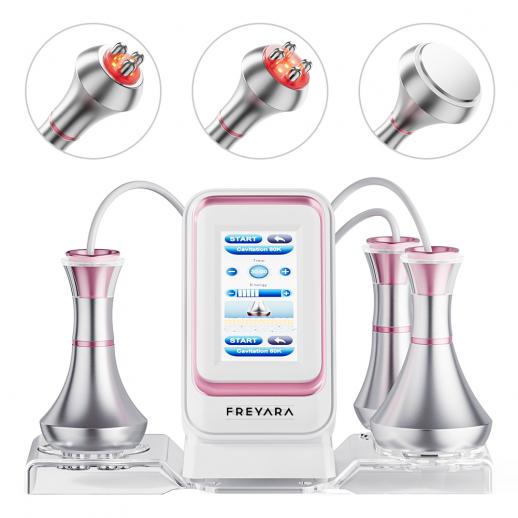 80K Radiofrequency Cavitation Machine, 3in1 Ultrasonic Body Slimming System, Fat Burning Cellulite Body Massager
