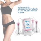 Dispositivo de cavitación por radiofrecuencia de 80 K, sistema de adelgazamiento ultrasónico tres en uno, instrumento de masaje corporal, tratamiento para quemar grasa y anticelulítico.