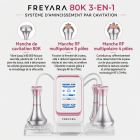 Machine de cavitation RF 80K appareil lipocavitation, système d'amincissement du corps à ultrasons 3 en 1, masseur de corps en cellulite brûlant les graisses