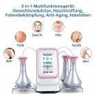 80K 3in1 Radiofrequenz Ultraschall Kavitationsgerät,  Körperschlankheits System, Fettverbrennung Cellulite Körpermassagegerät