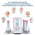 80K 3in1 Radiofrequenz Ultraschall Kavitationsgerät,  Körperschlankheits System, Fettverbrennung Cellulite Körpermassagegerät