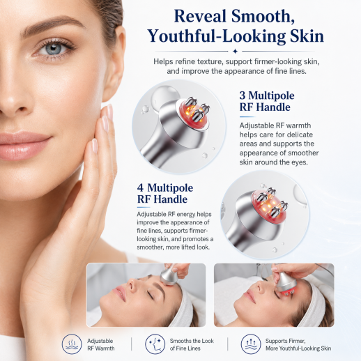 80K Radiofrequency Cavitation Machine, 3in1 Ultrasonic Body Slimming System, Fat Burning Cellulite Body Massager