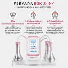 80K 3in1 Radiofrequenz Ultraschall Kavitationsgerät,  Körperschlankheits System, Fettverbrennung Cellulite Körpermassagegerät