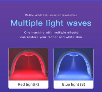 7 Color LED Light Therapy Facial Care Machine, 170 Light Beads with Nano Spray Steamer , Photodynamic PDT Light Beauty Instrument 7 Color LED Light Therapy Facial Care Machine, 170 Light Beads with Nano Spray Steamer , Photodynamic PDT Light Beauty Instrument