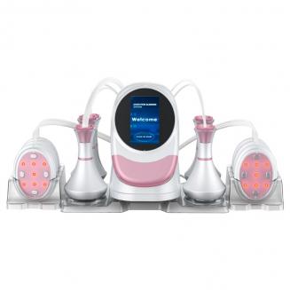 80k RF 超音波真空キャビテーション システム 6in1、脂肪燃焼ボディスリミング彫刻、EMS パッド付き