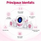 FREYARA 80k RF Ultrasonic Vacuum Cavitation System 6in1, for Fat Burning Body Slimming Sculpting, with EMS Pads
